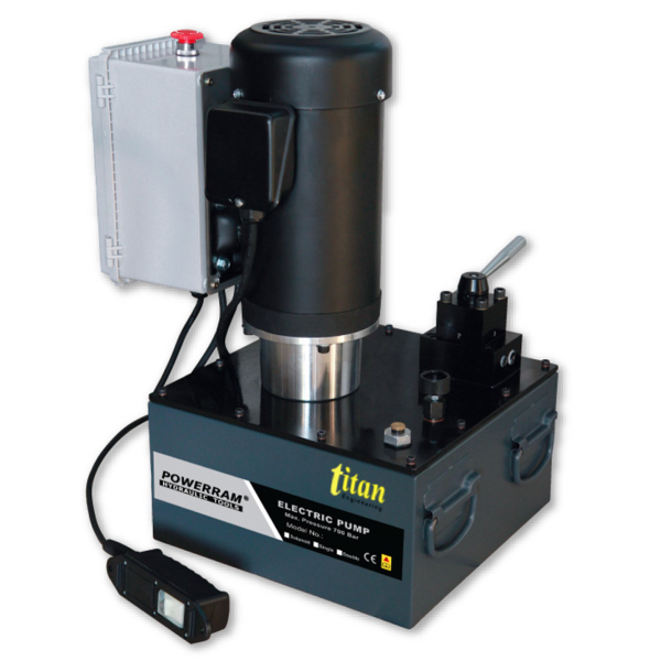 Bơm thủy lực chạy điện EP320D, 2 chiều dung tích 20 lít, 700 bar