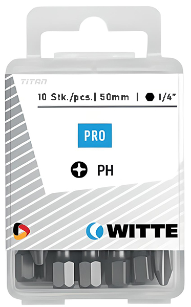 Hộp 10 mũi văn vít bake PH WITTE 42752 - Germany