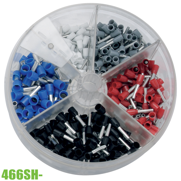 Hộp đầu cos bọc cách điện Ø 0.5 - 16mm ELORA 466SH, DIN 46228