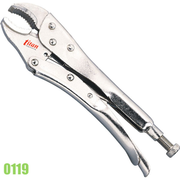 Kềm bấm chết 0119, 10 inch, ngàm cong chữ C. FERVI - Italia