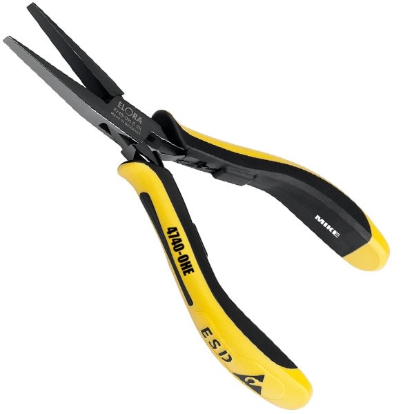 Kềm mũi dẹt ELORA 4740-OHE mỏ dài 40mm, chống tĩnh điện