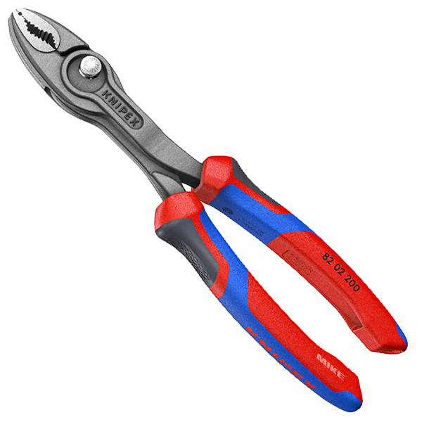 Kềm mở ốc gỉ sét Knipex 82 02 200 TwinGrip®, sản xuất tại Đức