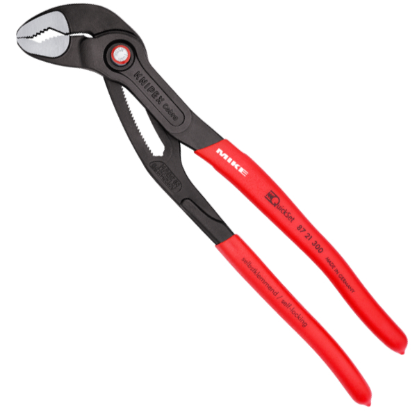 Kềm mỏ quạ 12 inch Knipex 87 21 300 Cobra QuickSet 25 nấc