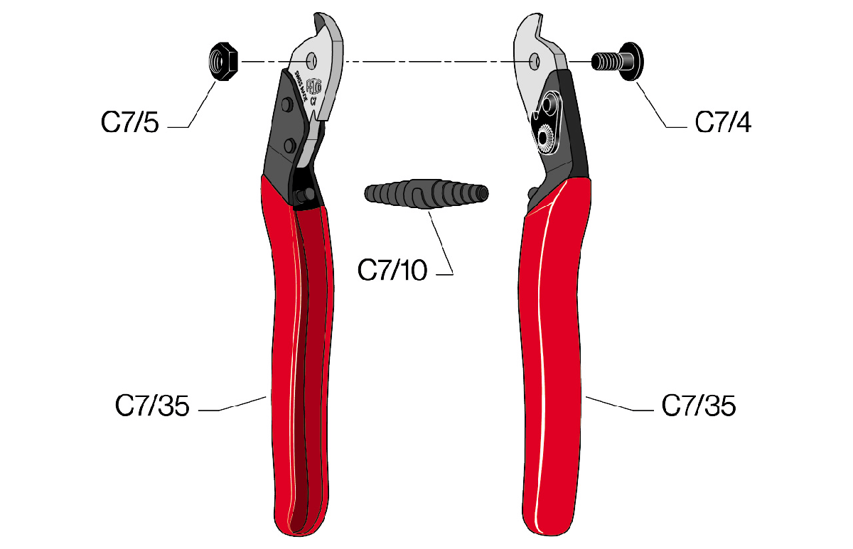 felco c7 kìm cắt cáp