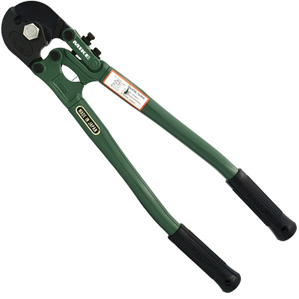 Kéo cắt cáp thép cộng lực WC-02, xoắn nhiều bó sợi. MCC Japan