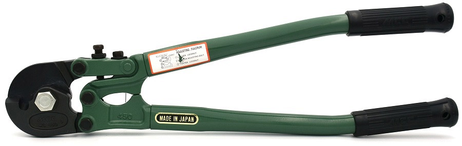 WC-0245 tổng thể kìm cắt cáp xoắn Ø8mm size 18 inch.