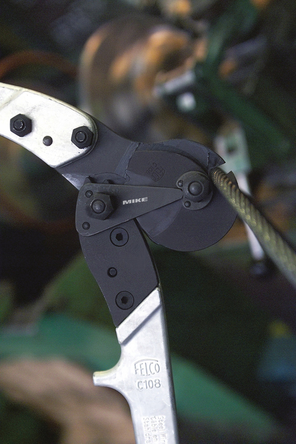 Kéo cắt cáp xoắn 8mm FELCO C108, sản xuất tại Thụy Sỹ