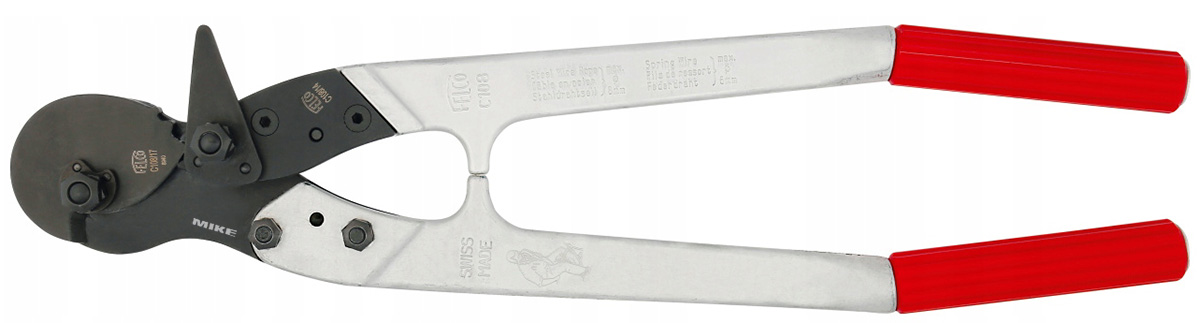 Kéo cắt cáp xoắn 8mm FELCO C108, sản xuất tại Thụy Sỹ