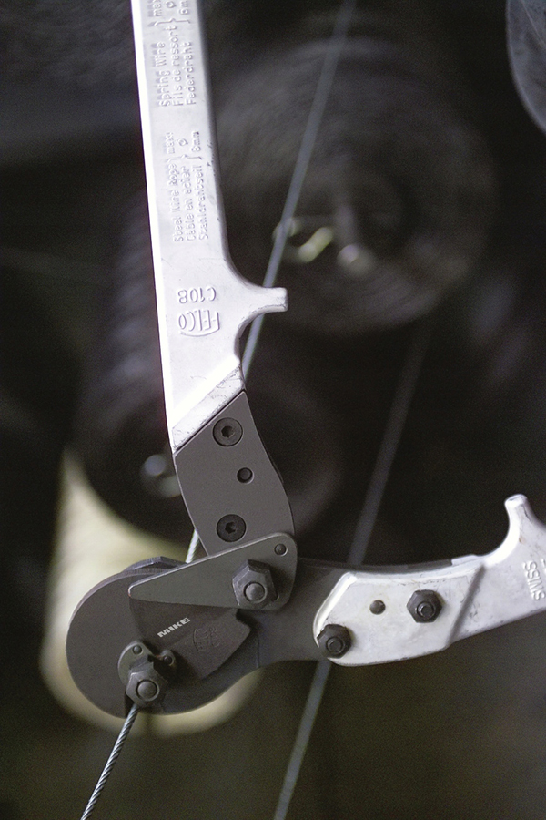 Kéo cắt cáp xoắn 8mm FELCO C108, sản xuất tại Thụy Sỹ