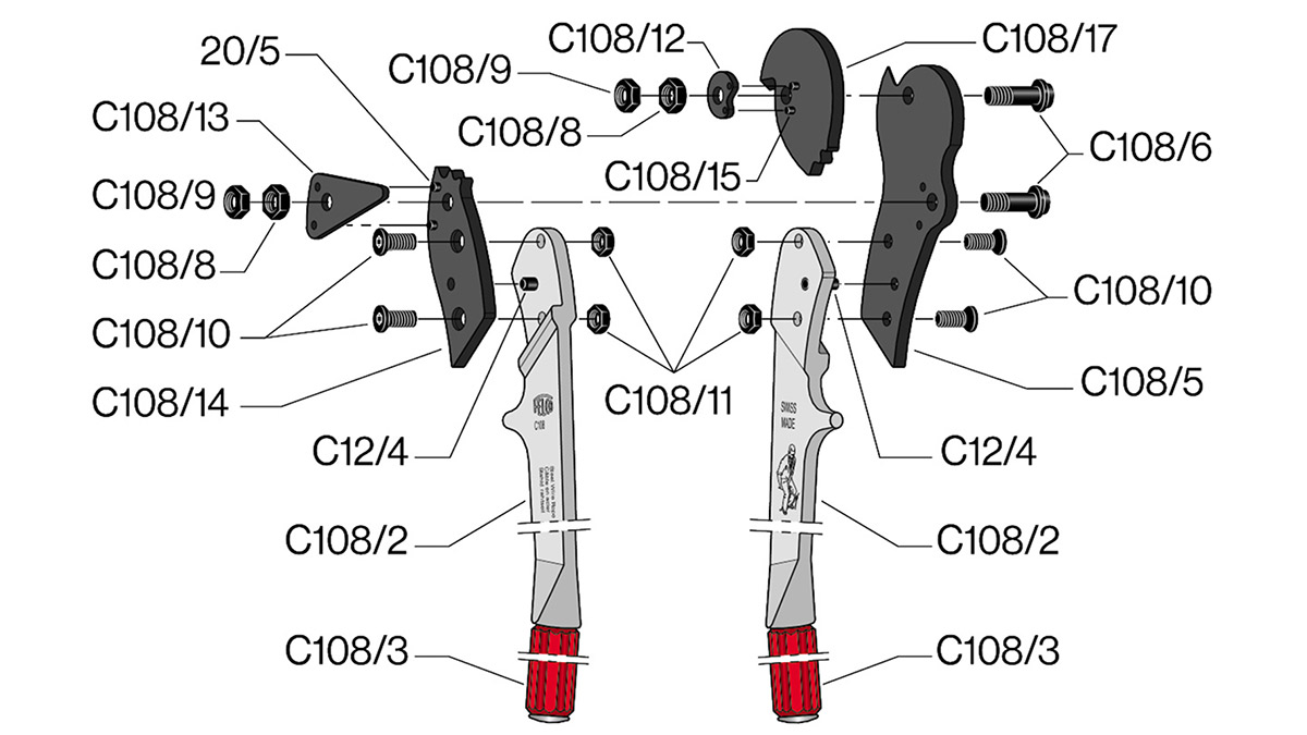 kìm cắt cáp xoắn