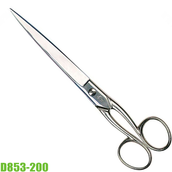 Kéo cắt đa năng bằng thép mạ niken sáng bóng BESSEY D853-200