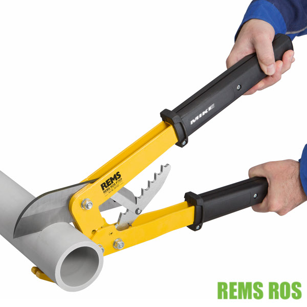 Kéo cắt ống nhựa 291101, đường kính tới 75mm. REMS ROS P75P