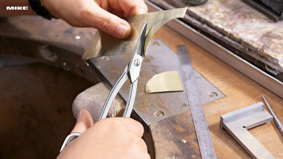 Kéo nữ trang BESSEY D74, Jewellers snips tay xỏ vòng, mạ niken