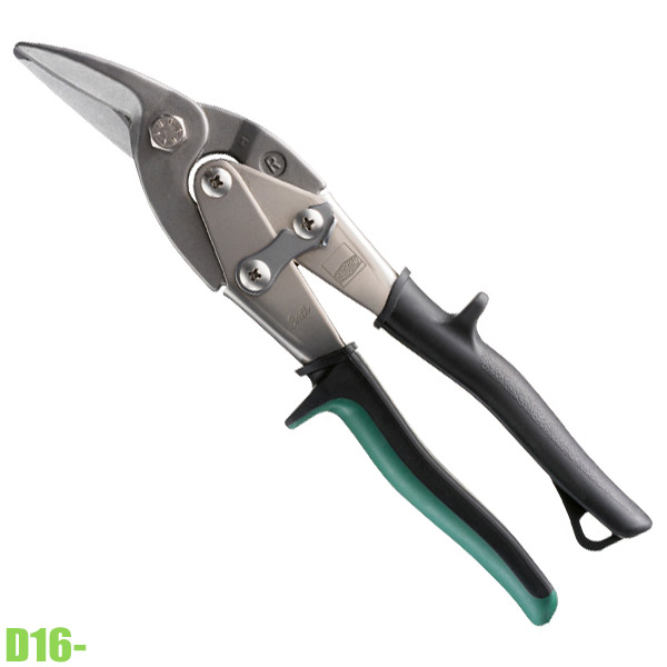 Kéo cắt tôn Bessey D16, dày 1.2mm dài 240mm, thẳng bo phải