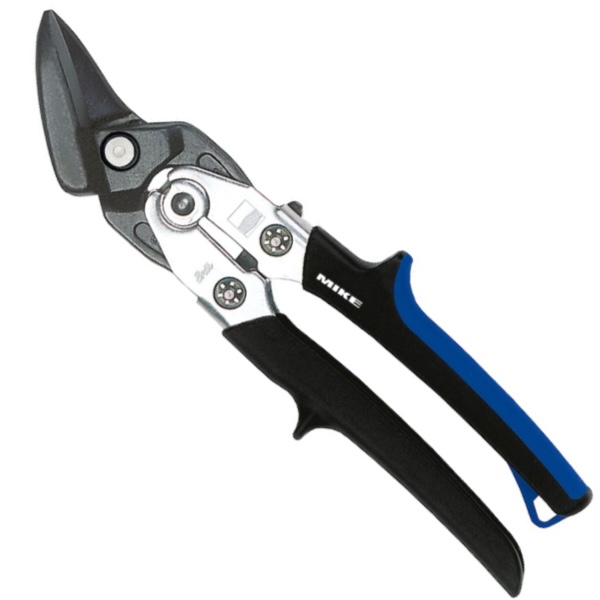 Kéo cắt tôn BESSEY D27A, tấm thép độ dày 1.2mm, lưỡi cong