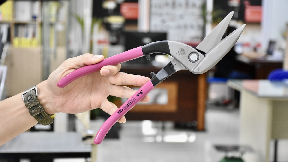 D418 pelican Snips kéo cắt thép tấm BESSEY