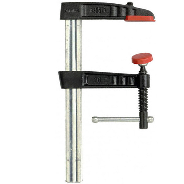 Cảo kẹp gỗ chữ F, BESSEY TG-K ngàm thép đúc, tay quay chữ T