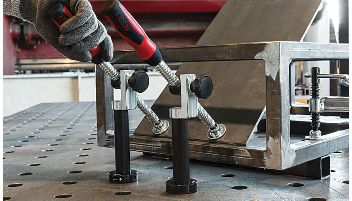 kẹp phôi bàn hàn 