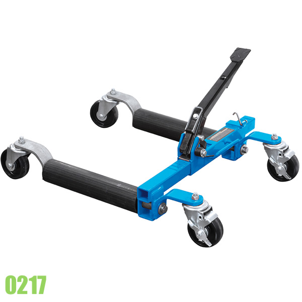 Kích kẹp nâng dịch chuyển và định vị xe hơi 0217, gắp từng bánh xe.