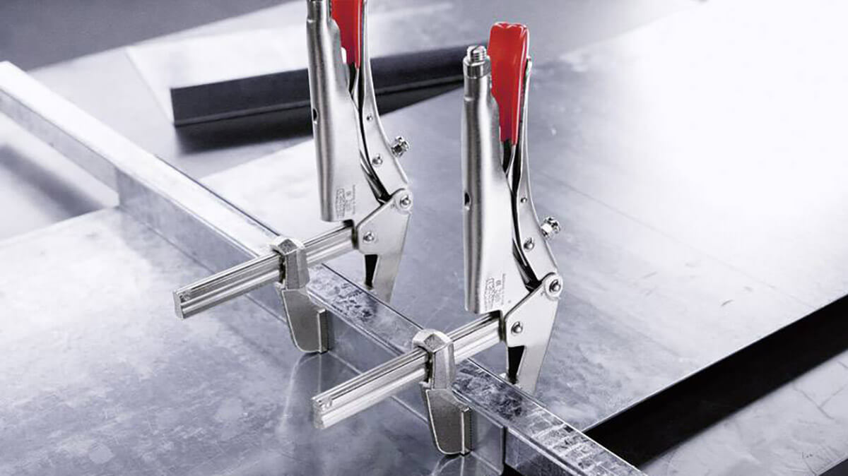 Kềm bấm chết ngàm song song lớn BESSEY GRZ