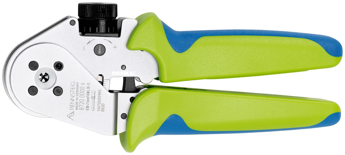 Kìm bấm cos 4 chấu Rennsteig cho hàng không - Made in Germany