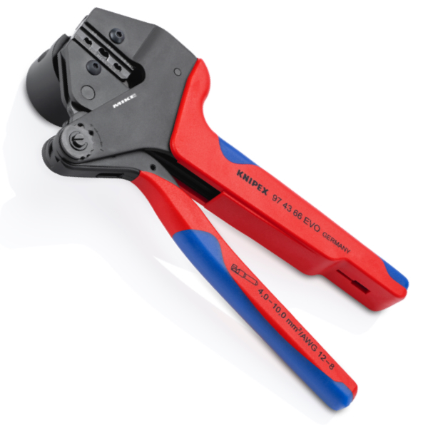 Kìm bấm cos Knipex 97 43 66 EVO cho đầu nối MC4 EVO 2