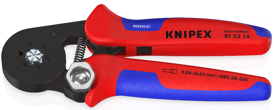 Kìm bấm cos Knipex 97 53 14 tự động cos từ 0,08 đến 16 mm²