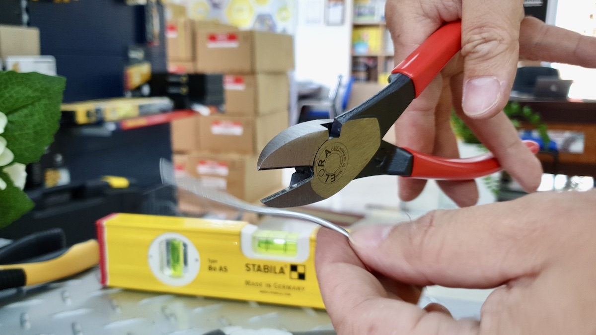 kềm cắt dây kẽm đường kính 2mm ELORA Germany
