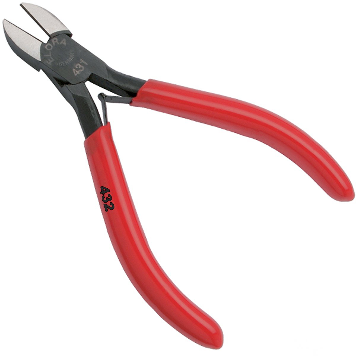 Kìm cắt cạnh đầu bo tròn ELORA 432, lưỡi vát mép