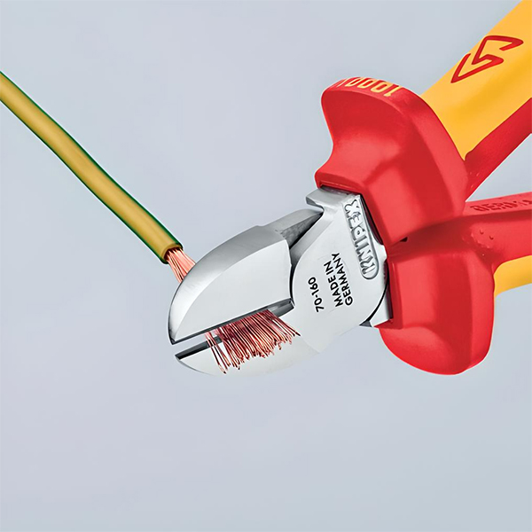 Ứng dụng kìm cắt cạnh đa dụng Knipex 70