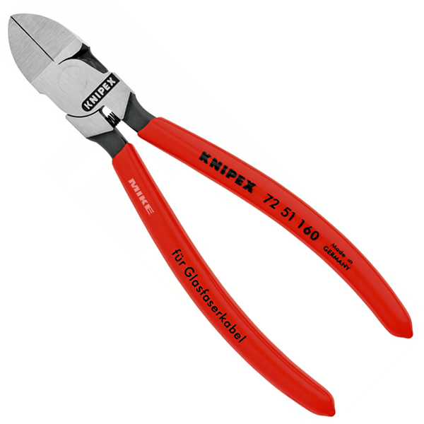 Kìm cắt cạnh Knipex 72 51 160 chuyên dụng cho cáp quang