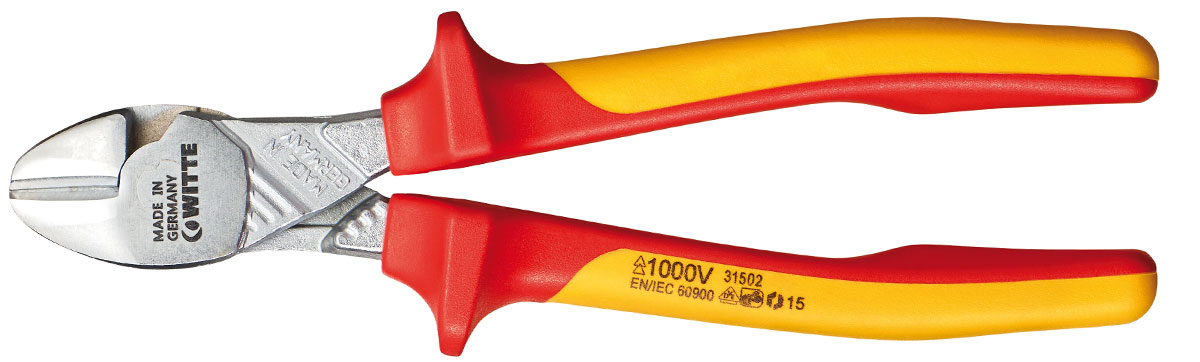 kìm cắt cạnh cách điện 1000v 31502 witte