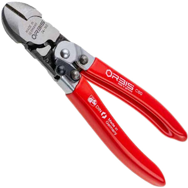 Kìm cắt cạnh trợ lực ORBIS 24-1600/2022, cắt dây piano tới Ø2,2mm