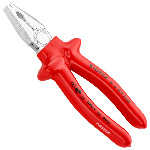 Kìm đa năng Knipex 03 07 200 size 2000mm, cán bọc VDE , mạ chrome