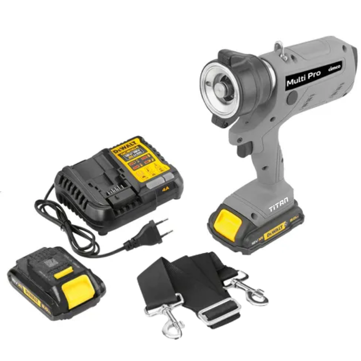 Kìm ép cos thủy lực 62 kN MultiPro – bộ cơ bản dùng pin