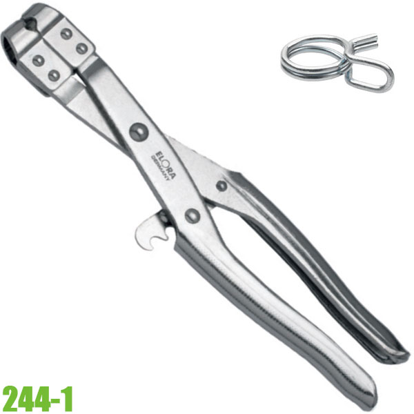 Kìm kẹp cổ dê dài 220mm ELORA 244-1, bằng thép C45