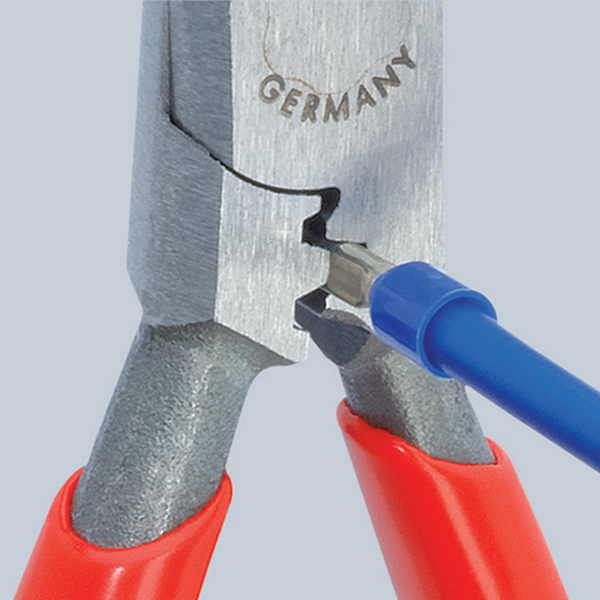 Khả năng bấm cos từ 0.5 đến 2.5 mm² kìm mỏ nhọn thợ điện Knipex 13