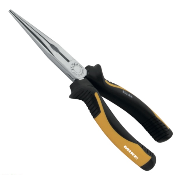 Kìm mũi nhọn ELORA 470Bi, đầu thẳng mạ chrome niken