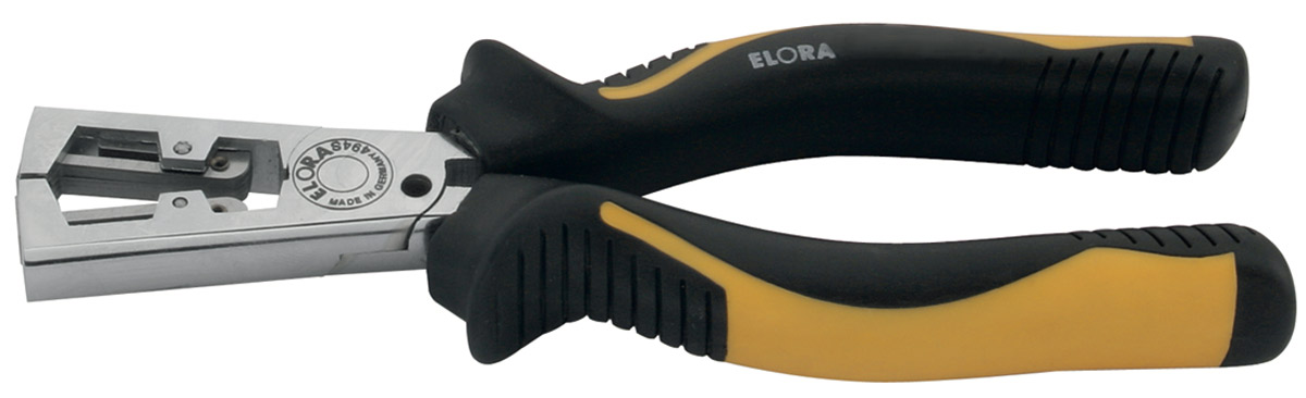 Kìm tuốt dây cáp ELORA 494S-0,5BI, dài 160mm, sx tại Đức.