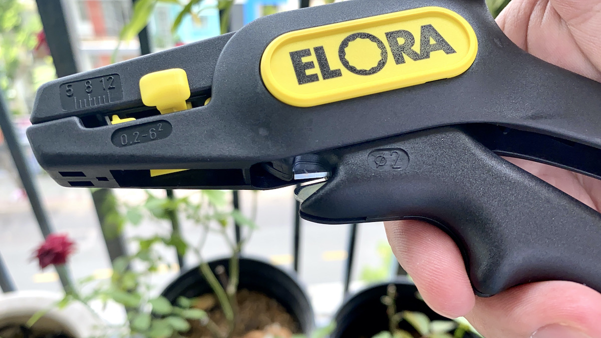 Lưỡi cắt cáp trên Kìm tuốt dây tự động ELORA 1094