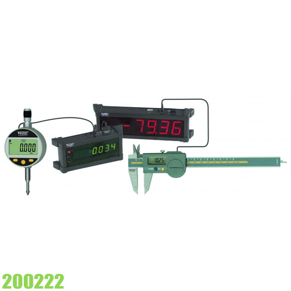 Màn hình hiển thị kết nối với thước cặp 200222, đồng hồ so điện tử