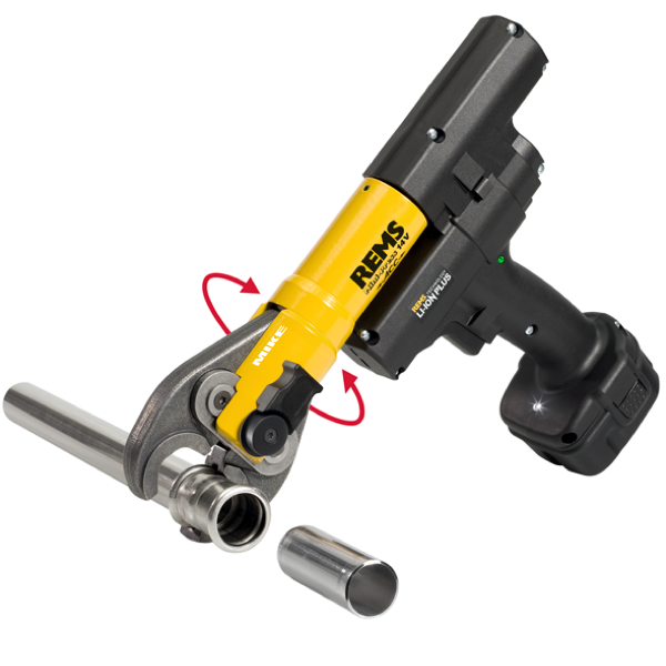 Máy bóp ống chạy pin REMS Mini-Press 14 V ACC