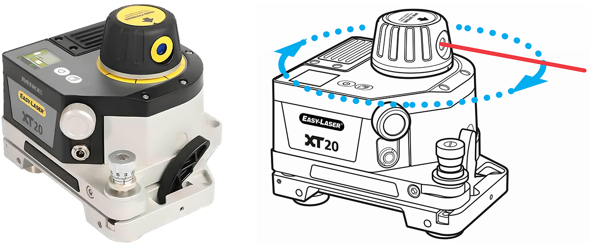 Đầu phát laser Easy laser XT20