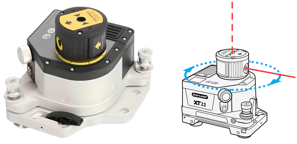 Đầu phát laser Easy laser XT22