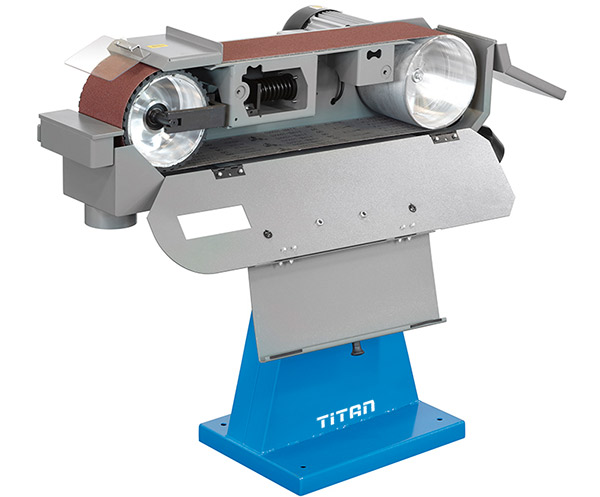 Máy chà nhám băng FERVI 0701 có điều chỉnh góc nghiêng