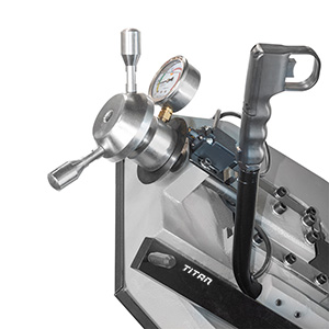 Máy cưa băng kim loại FERVI 0230, cấp phôi bằng thủy lực