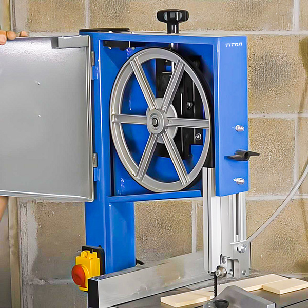 Máy cưa vanh đứng FERVI FC94/245, chế biến gỗ, nhập từ Ý.