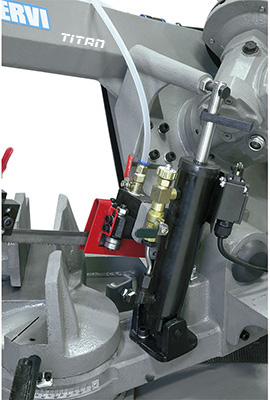 Máy cưa vòng FERVI 0692.230V, cấp phôi đa năng, điện 1pha