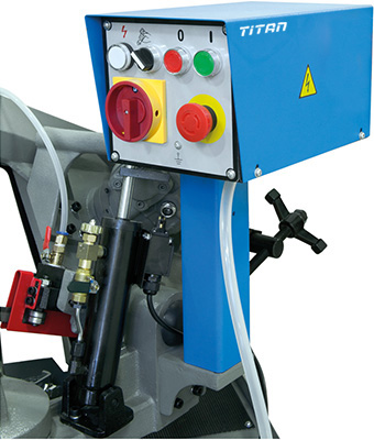 Máy cưa vòng FERVI 0692.230V, cấp phôi đa năng, điện 1pha