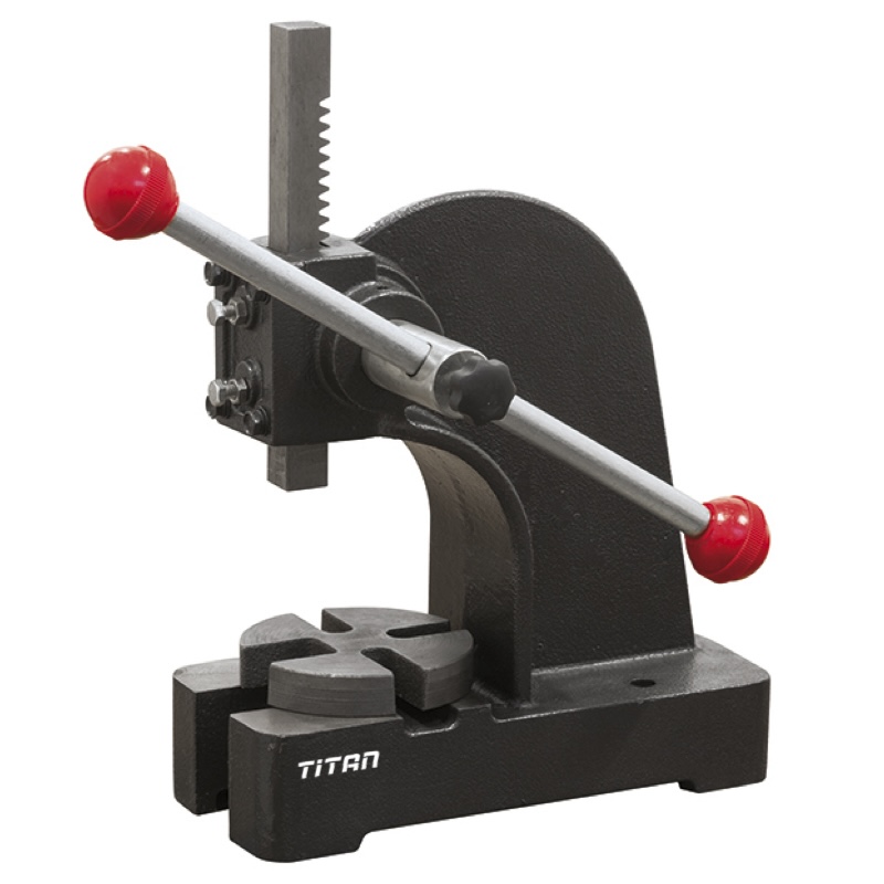 Máy ép cơ khí FERVI P022 ăn khớp bánh răng, gồm 3 tùy chọn